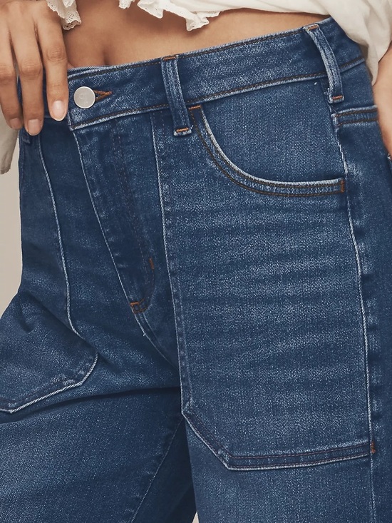 Anthropologie Pilcro The Rylan Relaxed High-Rise Flare Jeans Size 27 - Picture 5 of 15